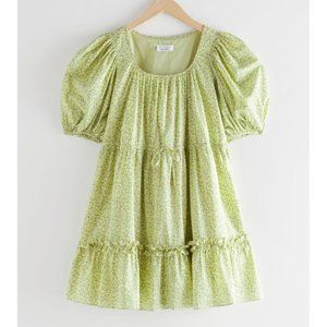 & Other Stories Voluminous Puff Sleeve Dress